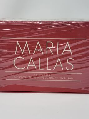 MARIA CALLAS Complete Studio Recordings CD Box Set 70 Disc Remastered Opera